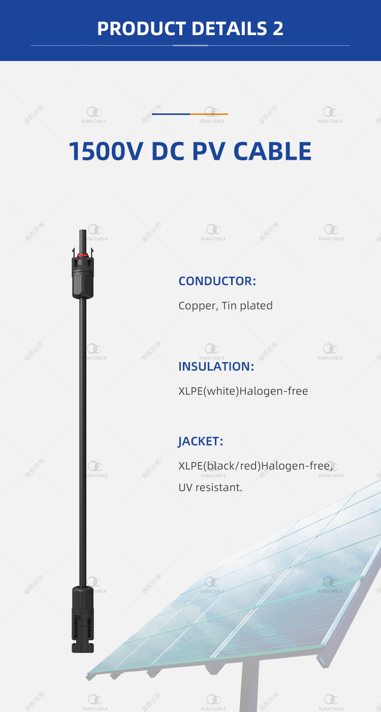 MC4 solar battery connector 4mm2 solar extension cable(图8)