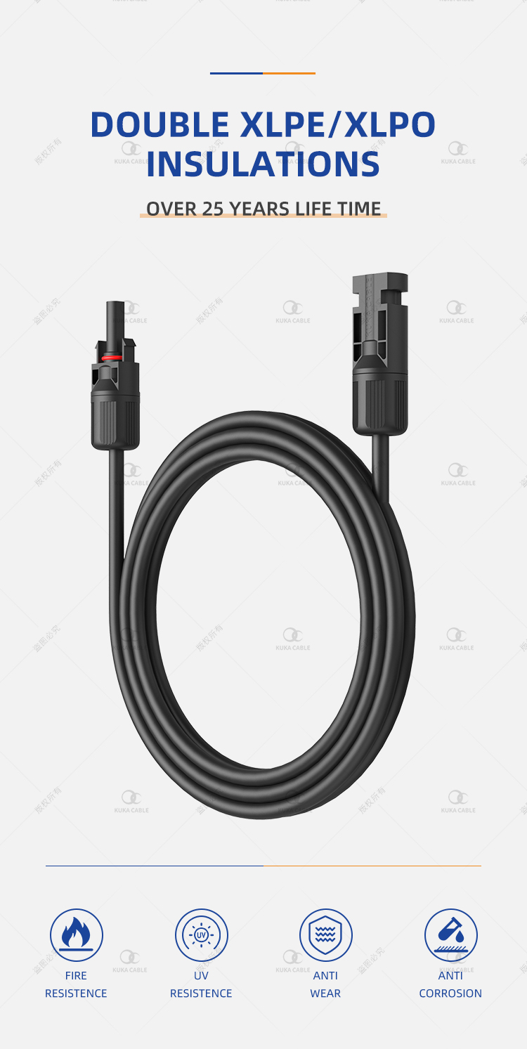 MC4 solar battery connector 4mm2 solar extension cable(图10)