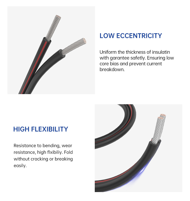 1500V PV Wire 4sqmm 6mm Two Core Solar Cable(图6)