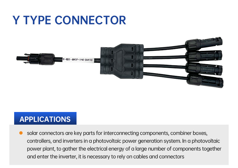 TUV PV Connector For Solar Parallel Connection(图3)