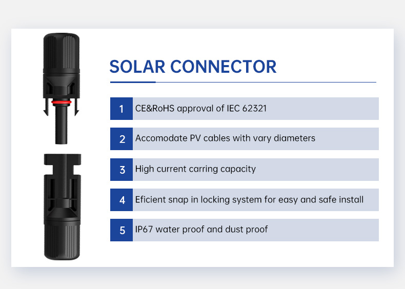 Solar Wire Photovoltaic Connector Manufacturer(图2)